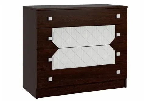 комод НИКОЛЬ (венге/лиственница светлая)