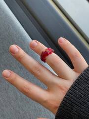 Кольцо Bubble, стекло