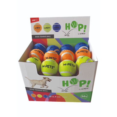 MPets HOP игрушка для собак теннисный мяч 6,4 см (1 штука)