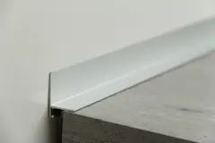 Микроплинтус SL16X25-01L Серебро матовое 16х25х2000мм