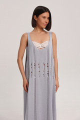 Платье-майка вязаное