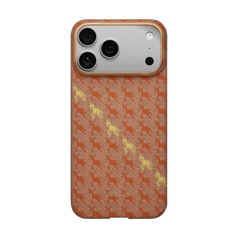 Чехол Pitaka Edge Case для iPhone 17 Pro, Янтарный | Amber