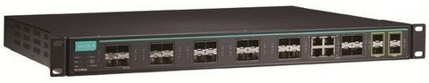 Коммутатор управляемый MOXA ICS-G7828A-20GSFP-4XG-HV-HV-T