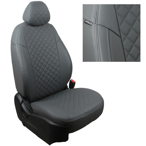 Авточехлы Hyundai Santa Fe III c 12г.