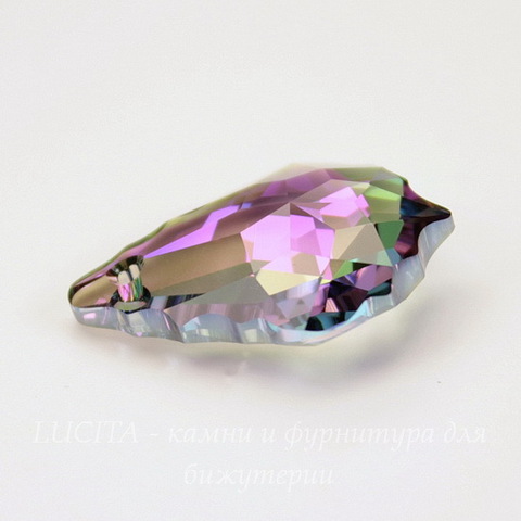 6090 Подвеска Сваровски Baroque Crystal Paradise Shine (22х15 мм)