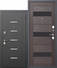 Дверь ДМ Гарда 7,5см Темный Кипарис