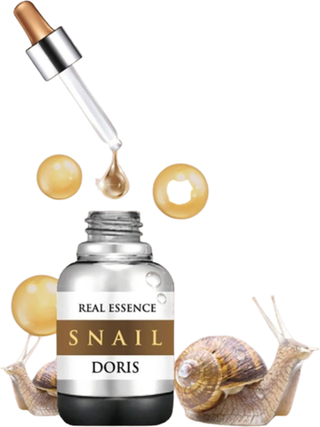 Jigott Маска на тканевой основе Doris Snail Real Essence Mask