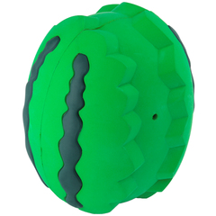 Mr.Kranch игрушка для собак Арбуз зеленая с ароматом курицы 15 см