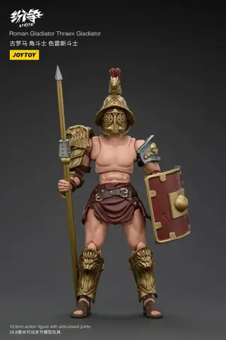 Фигурка Гладиатор Фракиец масштаб 1/18 Roman Gladiator JoyToy