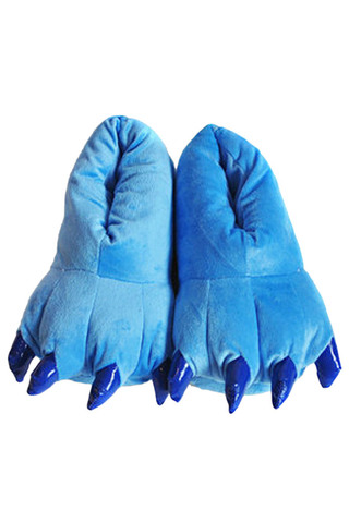 Тапочки кигуруми синие