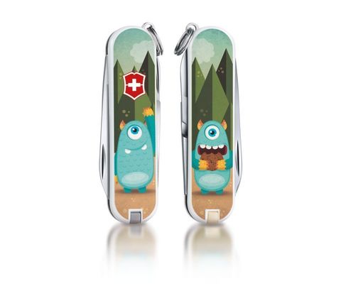 Нож-брелок Victorinox Classic LE 2015, 58 mm Snack Time (0.6223.L1509)