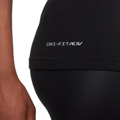 Топ теннисный Nike Dri-FIT ADV Aura W - black/reflective silv