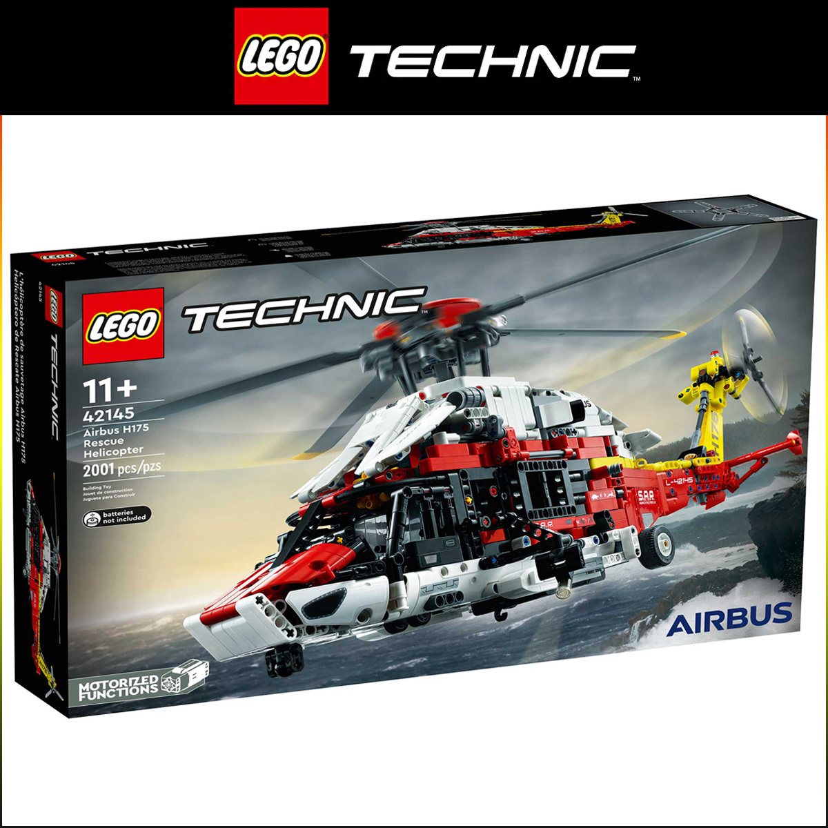 Конструктор LEGO Technic 42145 Спасательный вертолет Airbus H175 Лего Техник