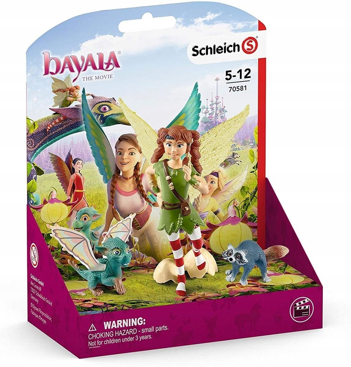 Фигурки Schleich Марвин с Нагсом и Пиухом 70581/ игрушки для детей/фея/эльф/дракон  купить в Москве | Доставка по России.