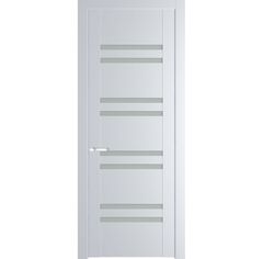 Межкомнатная дверь эмаль Profil Doors 1.6P вайт остеклённая