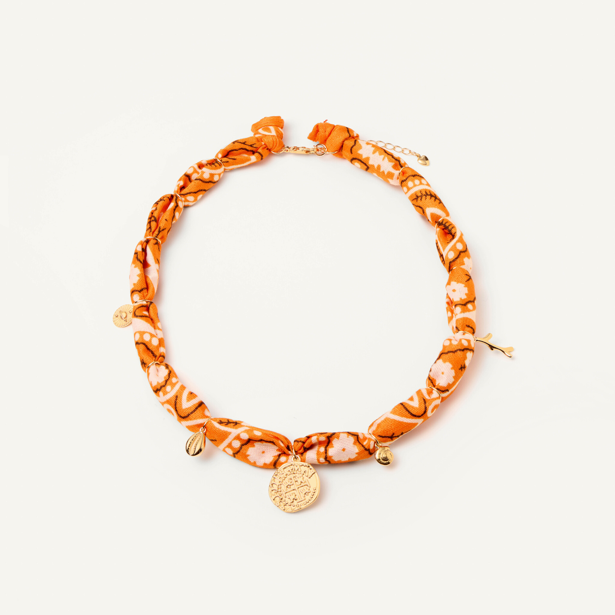 

Колье Bandana Necklace - Orange