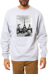 Свитшот DOPE Skating in Paris серый