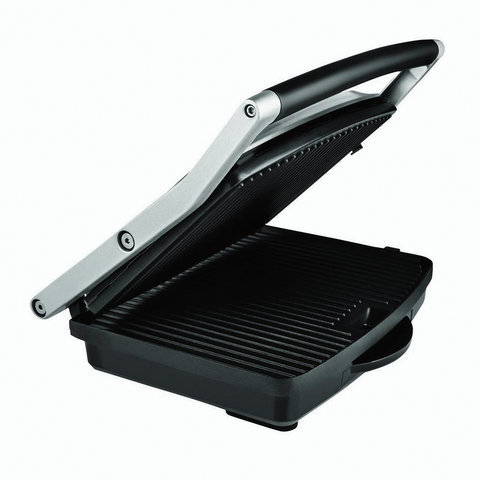 Электрогриль SCARLETT SC-EG350M01, 2200 Вт, 2 режима, фиксированные панели, антипригарное покрытие, SC - EG350M01