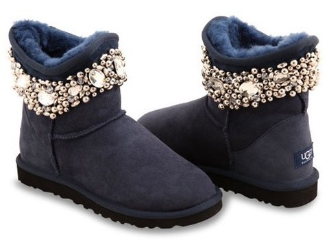 UGG & Jimmy Choo Crystals Navy