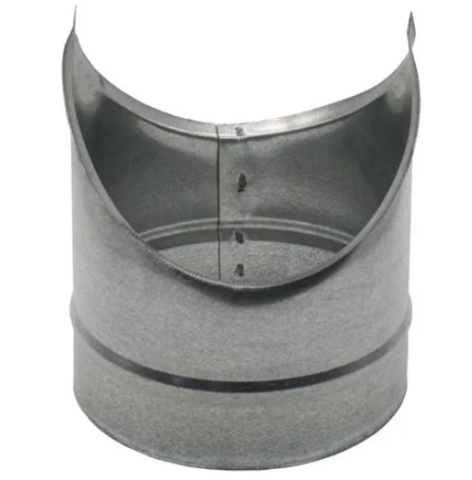 Врезка-редуктор, серия IAG, для круглых воздуховодов, D160/200, оцинкованная сталь