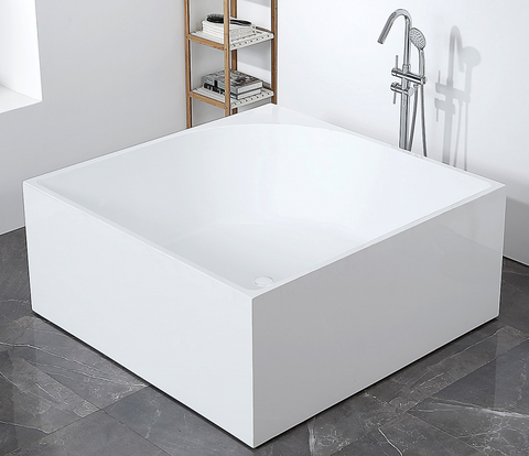 Abber AB9337 Акриловая ванна,140x140x60