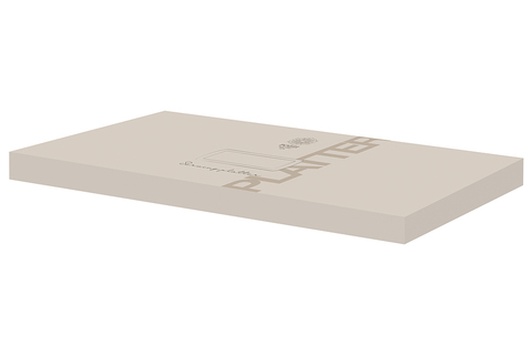 Блюдо 35х15см Pozzi Milano 1876 Charles серое