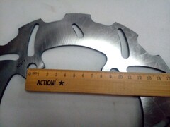 Диск для Kawasaki KX 125/250 / KX F 250/450 / Suzuki RMZ 250, дизайн 1 / Тормозной / Задний