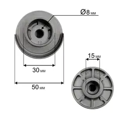 Кривошип QUATTRO ELEMENTI PALERMO 110/125Turbo (242-298-P14)