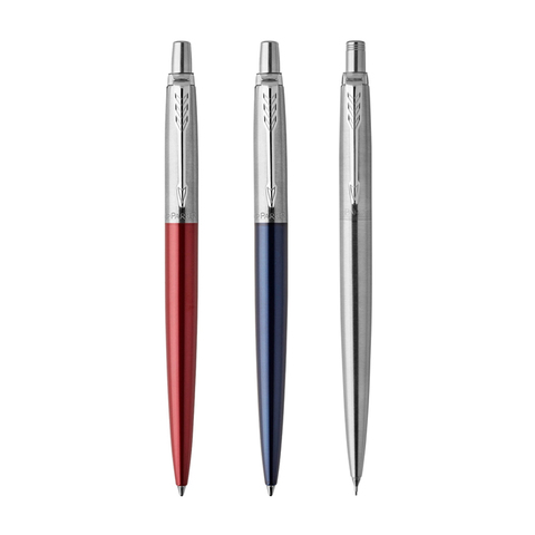 Подарочный набор: Шариковая ручка Parker Jotter + ручка гелевая + карандаш