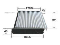 Фильтр салонный VIC  AC-204E