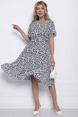Платье Кристи (черно-белое) П10831 LT Collection