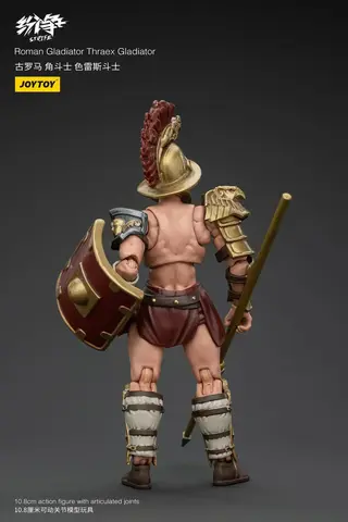 Фигурка Гладиатор Фракиец масштаб 1/18 Roman Gladiator JoyToy
