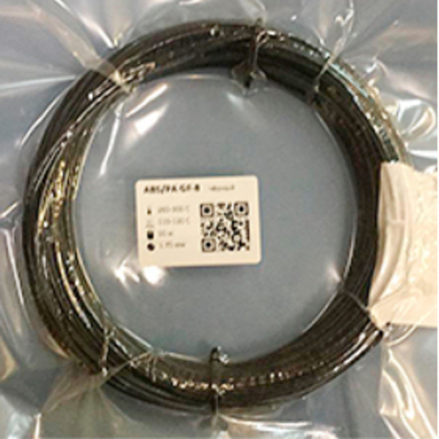 Пластик для 3D-принтера Filamentarno ABS/PA GF-8 чёрный (50 м)