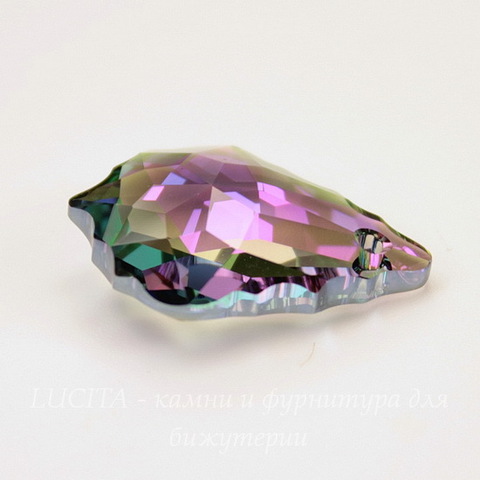 6090 Подвеска Сваровски Baroque Crystal Paradise Shine (22х15 мм)