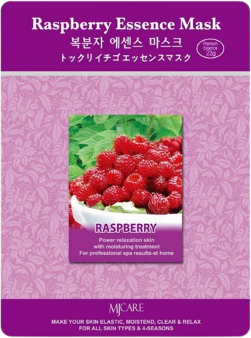 Mijin Маска тканевая малина Raspberry Essence Mask