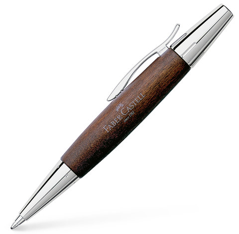Шариковая ручка Faber-Castell E-motion Pearwood Dark Brown (148381)