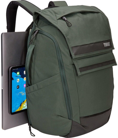 Картинка рюкзак городской Thule Paramount Backpack 27L Racing Green - 5