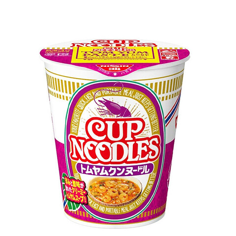 Лапша б/п Cup Noodles - Ramen Tom Yum с креветками (75 гр)