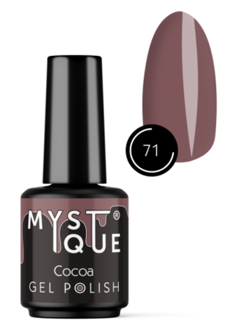 Mystique Гель-лак #71 «Cocoa» (10 мл)