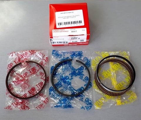 КОЛЬЦА ПОРШНЕВЫЕ 0,25 LACETTI, AVEO ДВИГ F14D3 TP 78,15 1,2*1,5*2,5