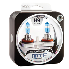 Галогеновые лампы MTF Light ARGENTUM +80% H9