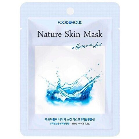 NATURE SKIN Тканевая маска для лица с гиалуроновой кислотой 23мл
