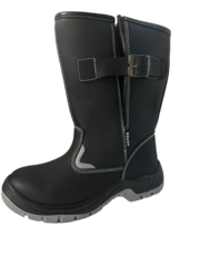 Сапоги, кож, иск кожа, ПУ/ПУ МБС