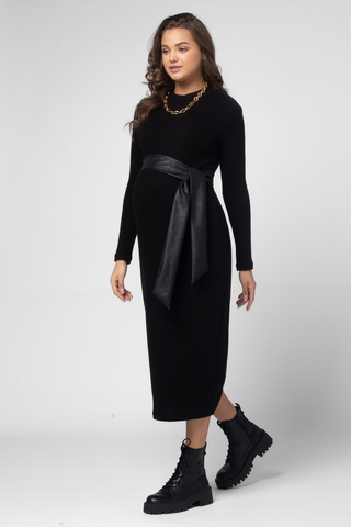 Платье для беременных 16123 черный