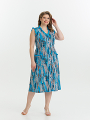 4532 Сарафан на пуговицах