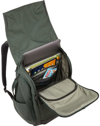 Картинка рюкзак городской Thule Paramount Backpack 27L Racing Green - 4