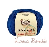 Пряжа Gazzal Baby Cotton 3421 электрик