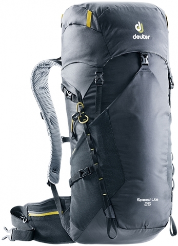 Картинка рюкзак туристический Deuter Speed Lite 26 Black - 1