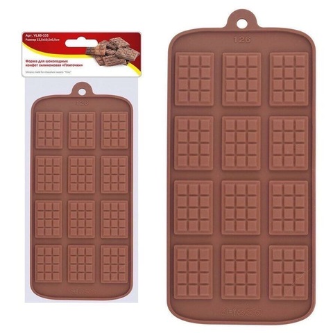 Форма для шоколадных конфет силиконовая 