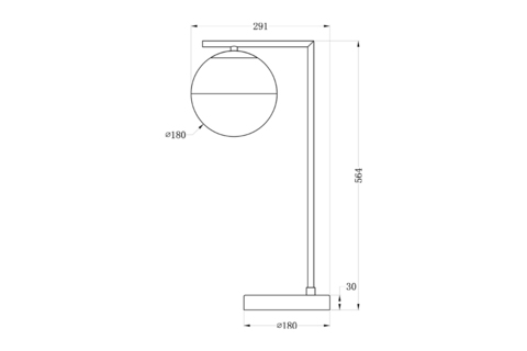 Лампа настольная Garda Decor 22-88228